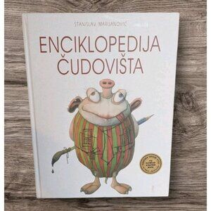Lithuanian Encyclopedia Of Monsters Marijanovic Hardcover Language Picture Book